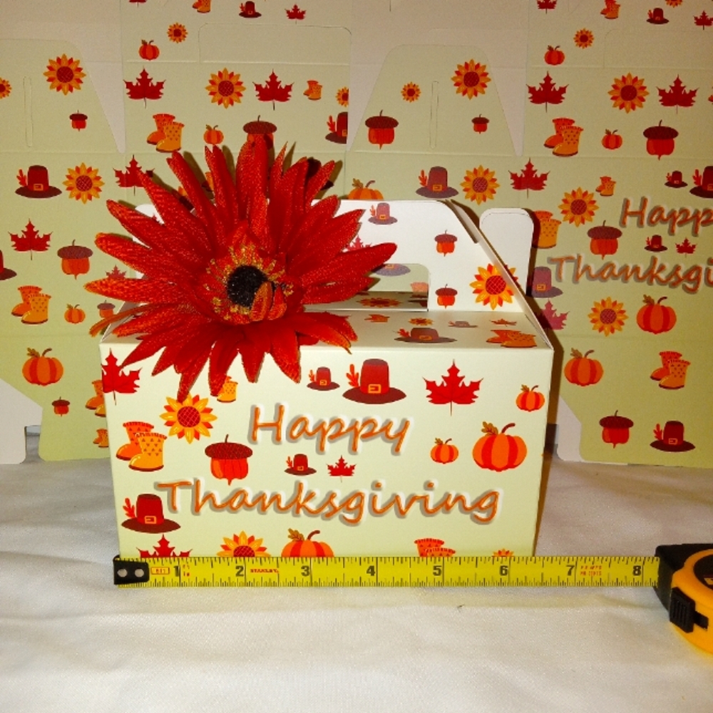 Thanksgiving treat boxes set of 12